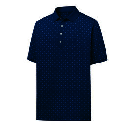 Pro Dry Athletic Fit Print Polo