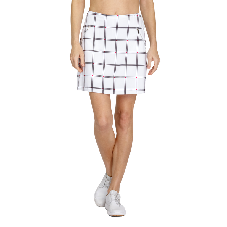 Garden Escape Collection: Cynthia Lattice Grid 18&quot; Skort