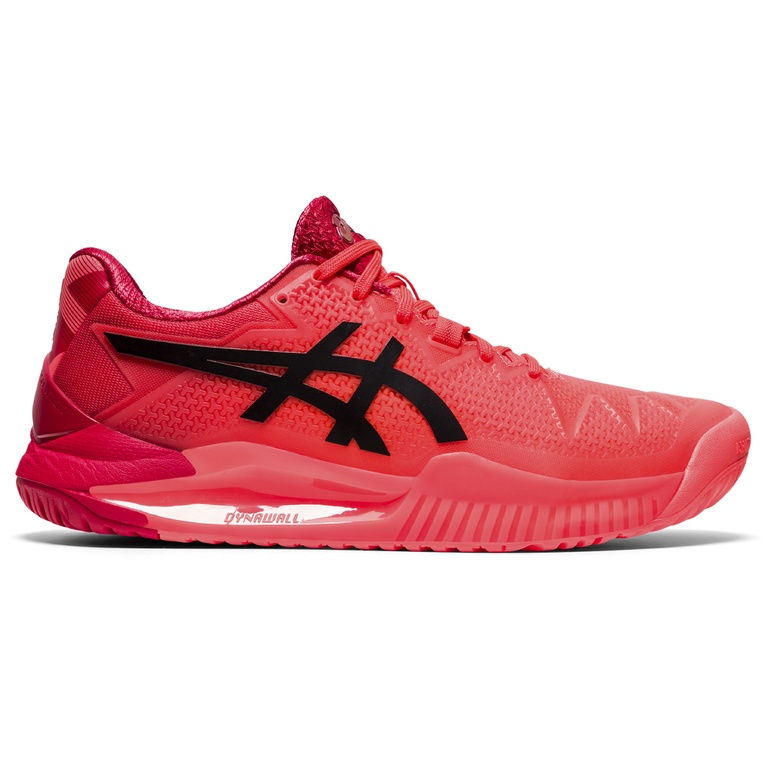 Asics Gel Resolution 8 Tokyo Women's Tennis Shoe Red/Black PGA TOUR