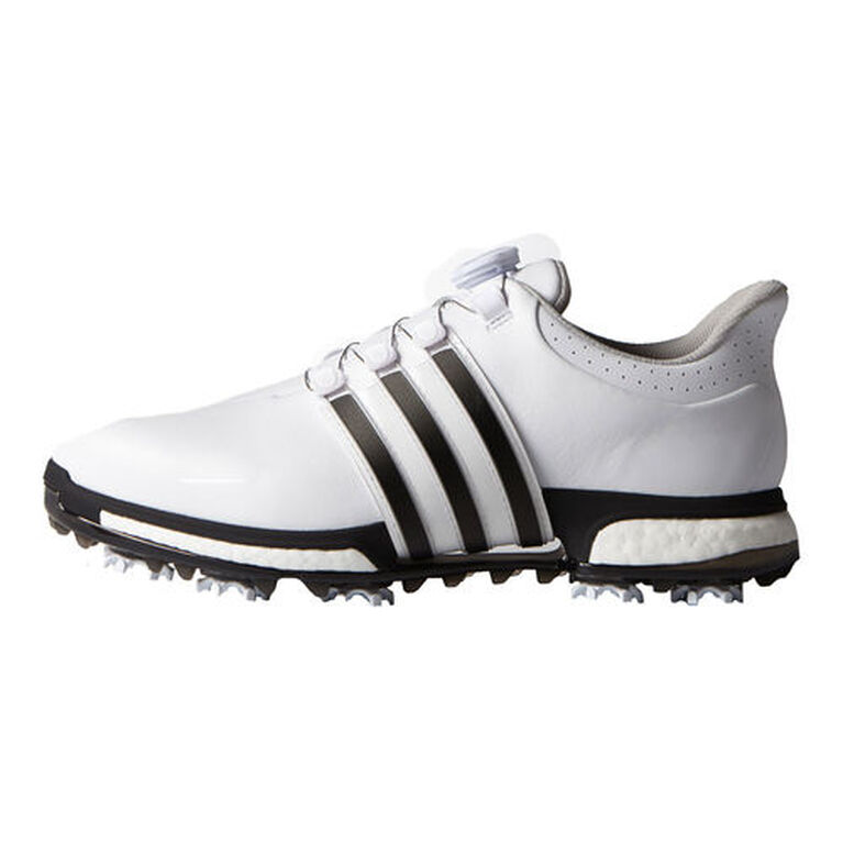 adidas TOUR360 BOA BOOST Men's Golf Shoe White/Black PGA TOUR