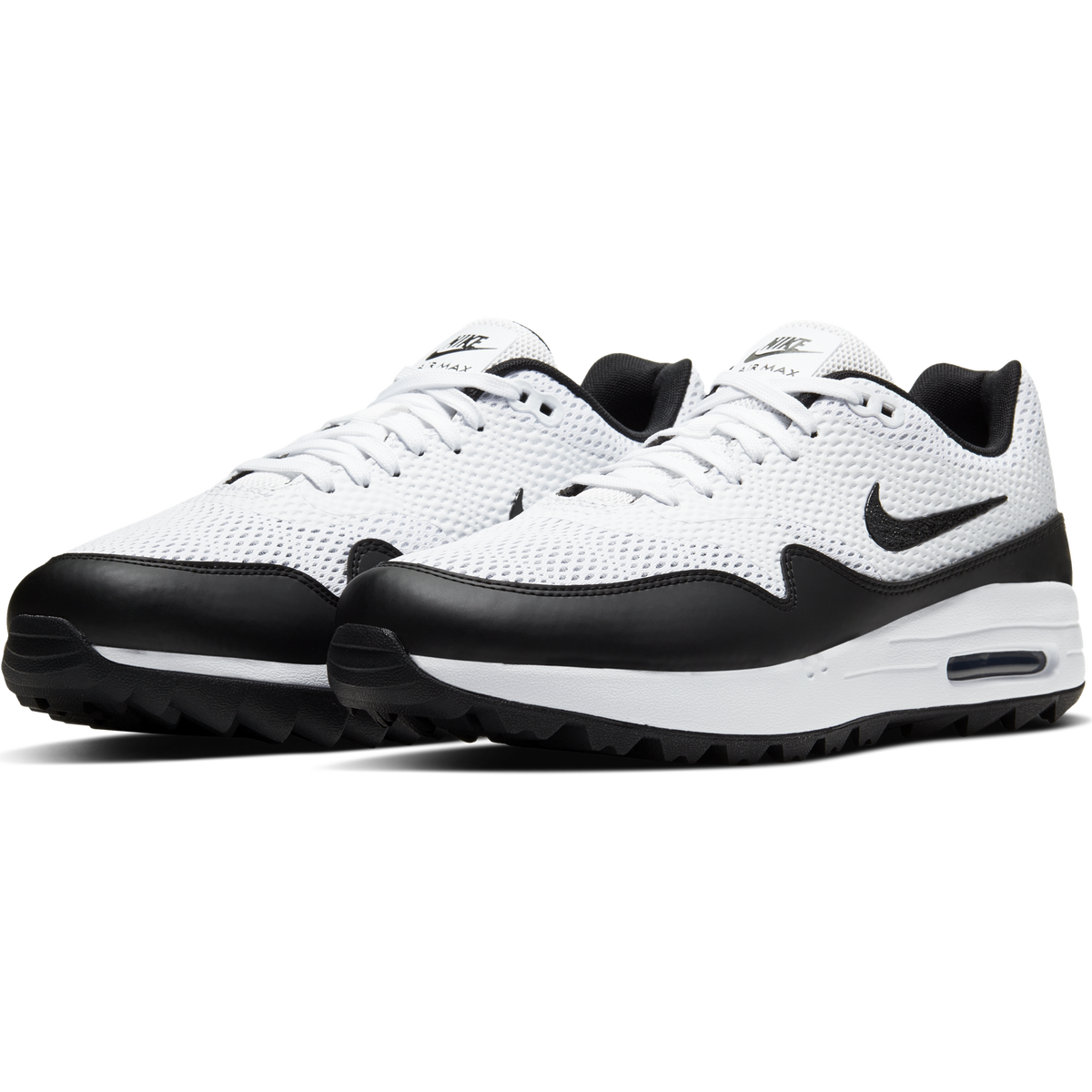 Nike Air Max 1 G Men's Golf Shoe White/Black PGA TOUR Superstore