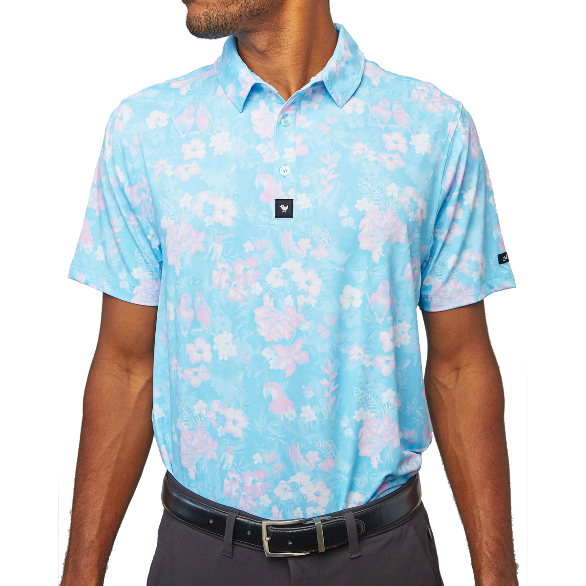 Bad Birdie Rainforest Rascal Polo PGA TOUR Superstore