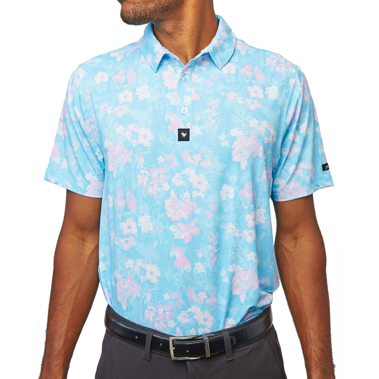 Bad Birdie Rainforest Rascal Polo PGA TOUR Superstore