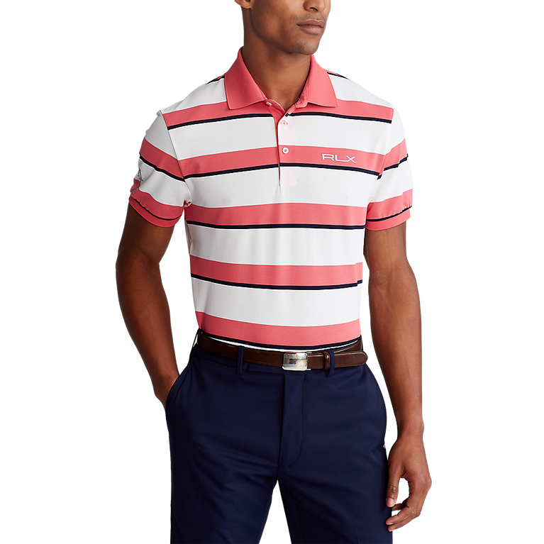 Custom Slim Fit Tech Piqu&eacute; Polo Shirt