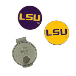 Team Effort LSU Tigers  Hat Clip