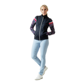Alternate View 1 of Sportif Dot Collection: Miranda Micro Fleece Vest