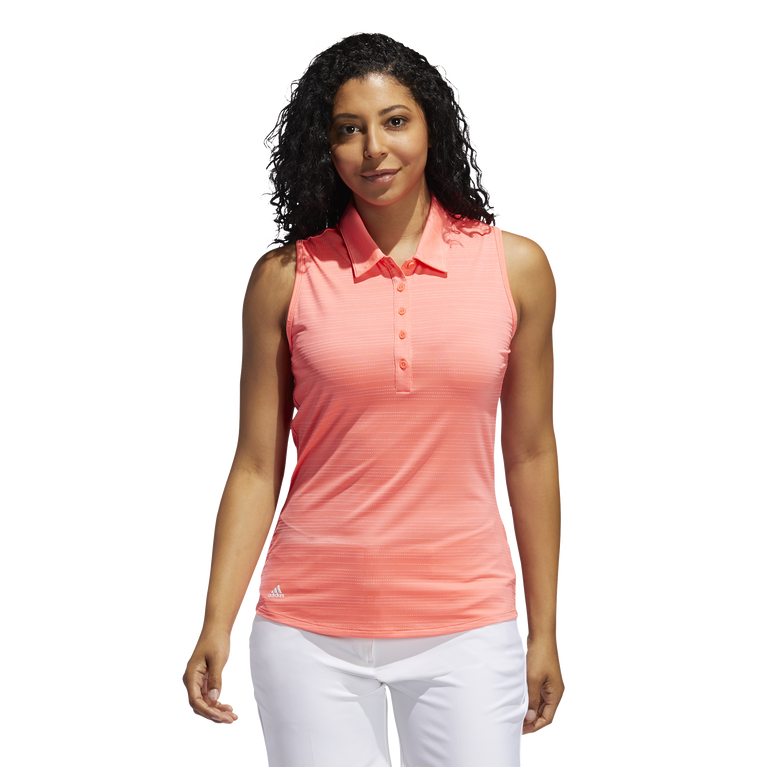 black sleeveless polo shirt ladies