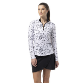 Alternate View 1 of SolCool Birdie Quarter Zip Pullover