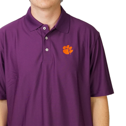 Clemson Tigers Solid Polo