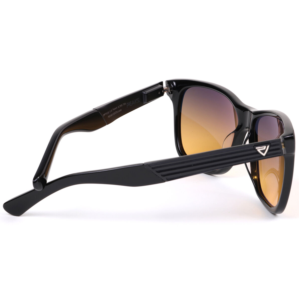 PeakVision PF1 Triple Black Wayfarer Sunglasses PGA TOUR Superstore