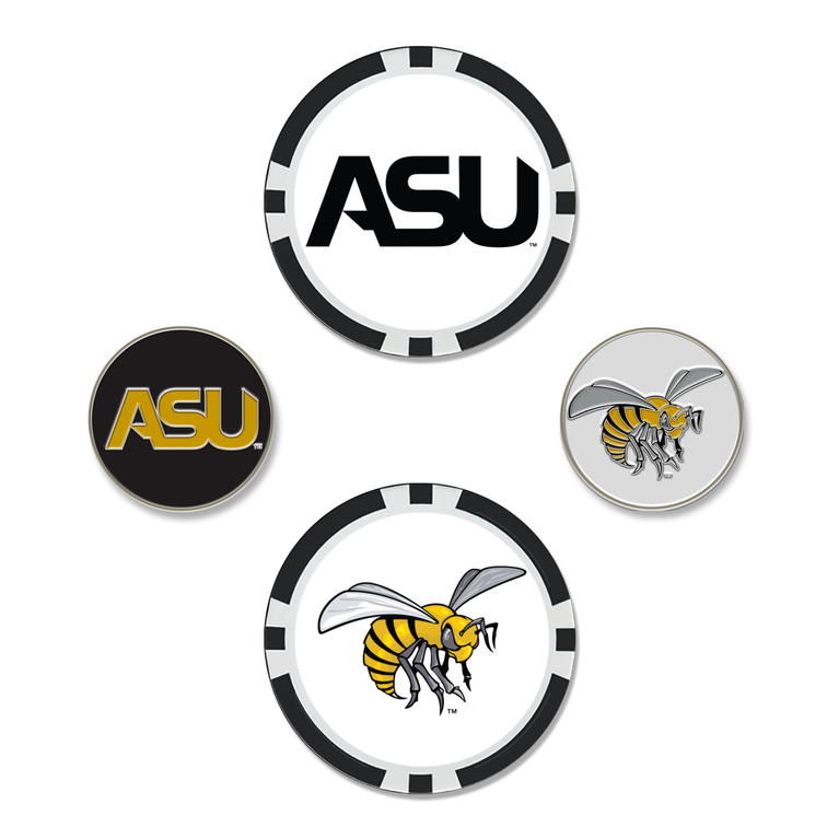 Alabama State Hornets Ball Marker Set