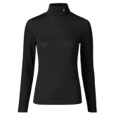 Alternate View 4 of Irregular Check Collection: Glimra Roll Neck Long Sleeve Top