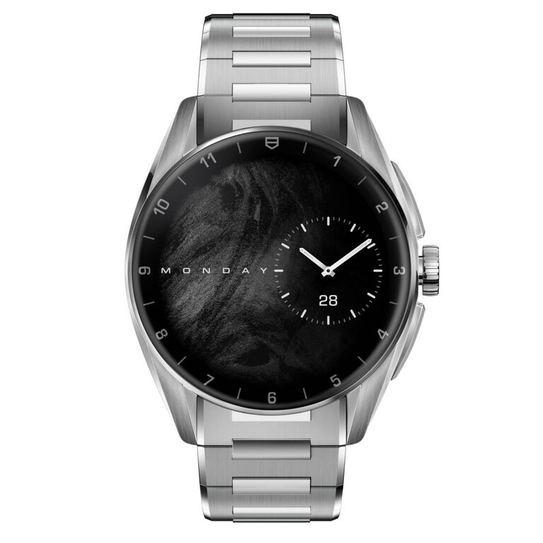 Connected Calibre E4 42MM Steel Bracelet Smartwatch