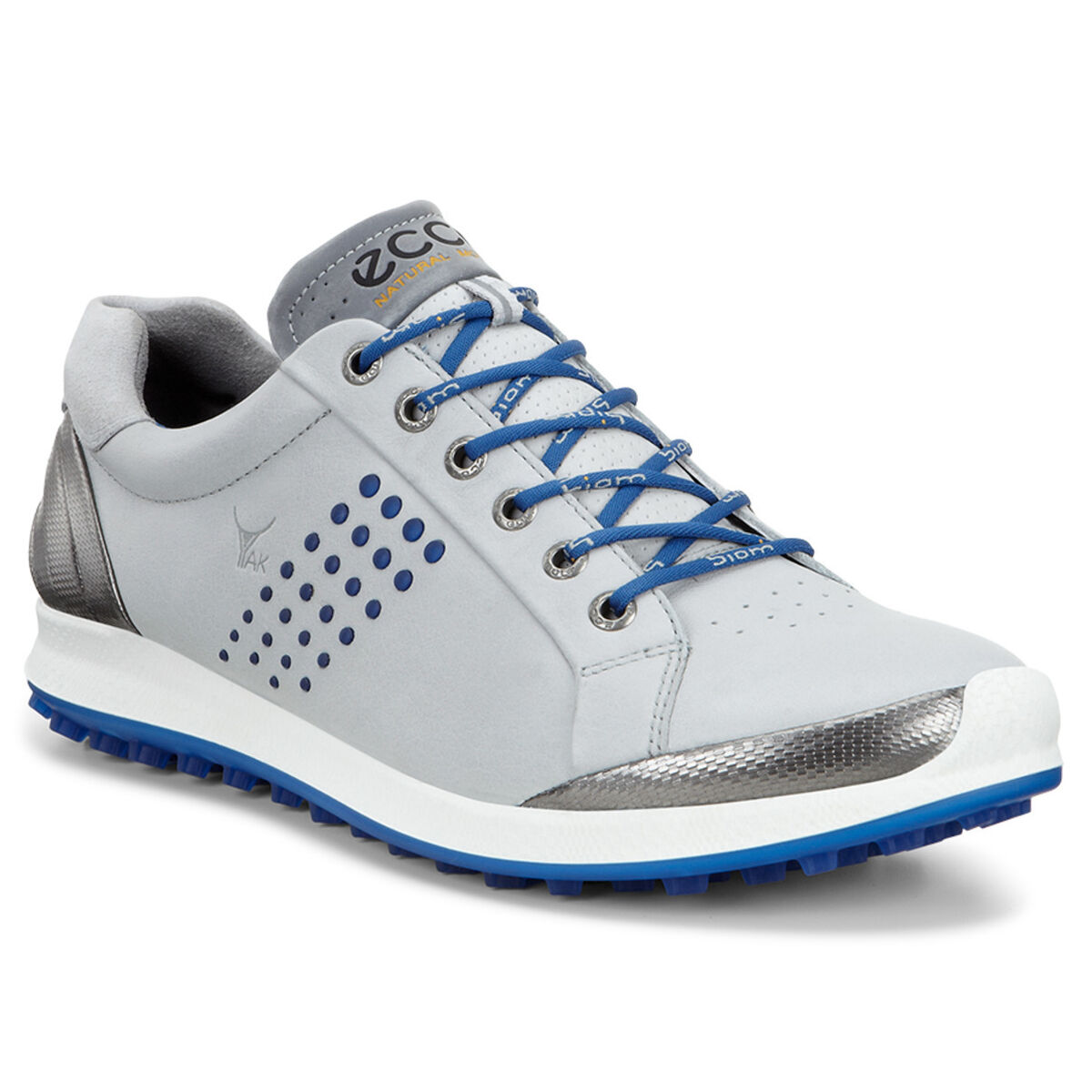 ECCO BIOM Hybrid 2 Men's Golf Shoe Grey/Blue PGA TOUR Superstore