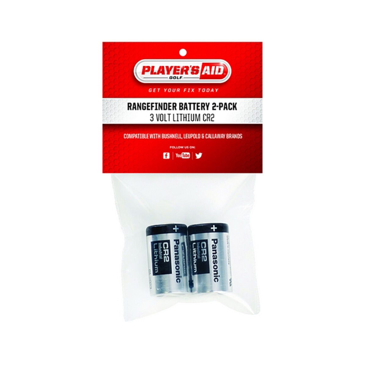 CR2 Golf Rangefinder Replacement Batteries (2PK) PGA TOUR Superstore