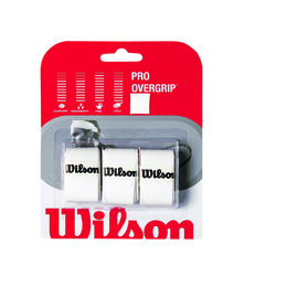 Wilson Pro Overgrip 3 Pack - White