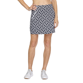 Desert Blooms Collection: Cynthia Flower Pull-On 18&quot; Skort