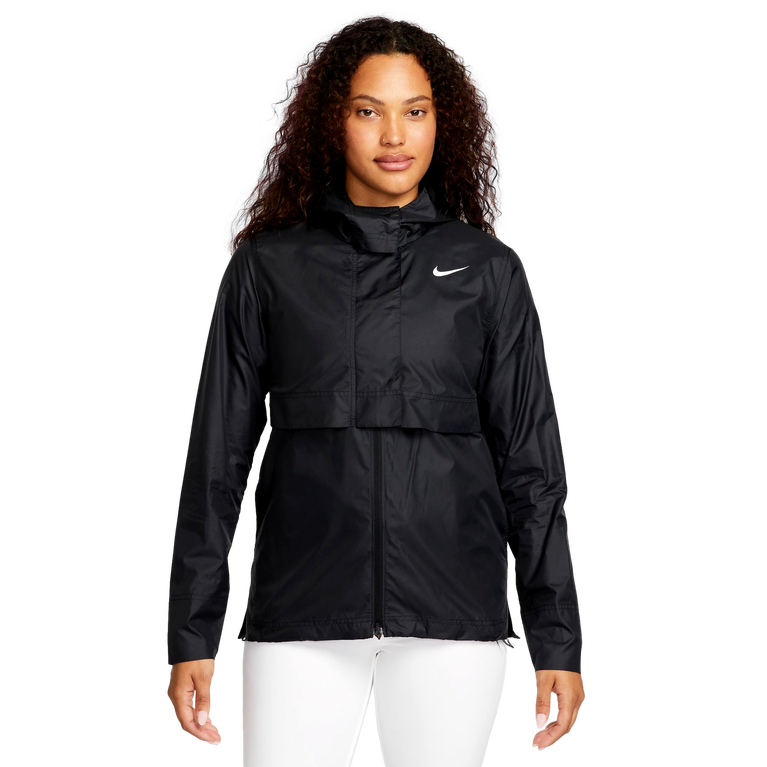 Women's golf rain jacket with hood top