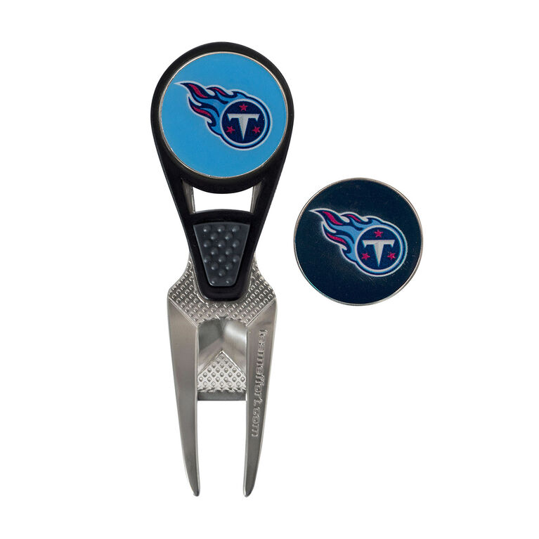 Team Effort Tennessee Titans CVX Ball Repair Tool Golf