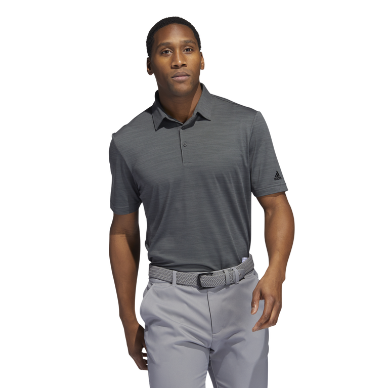 Adidas striped polo hot sale