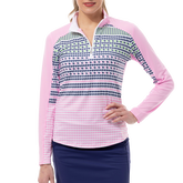 Alternate View 3 of SolCool Draper Quarter Zip Pullover