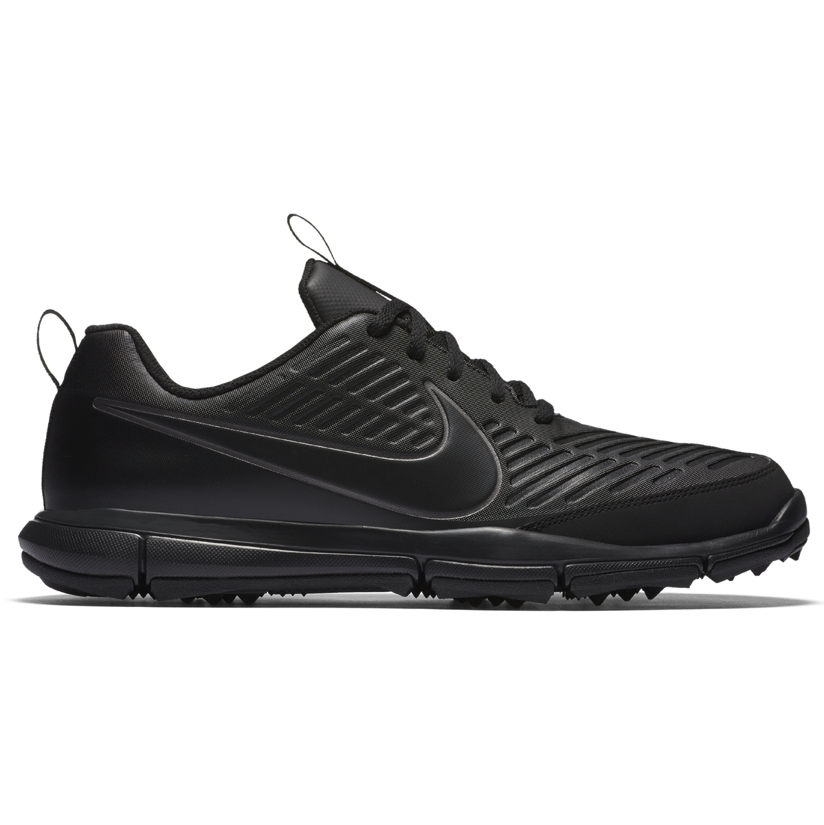 nike air golf shoes black