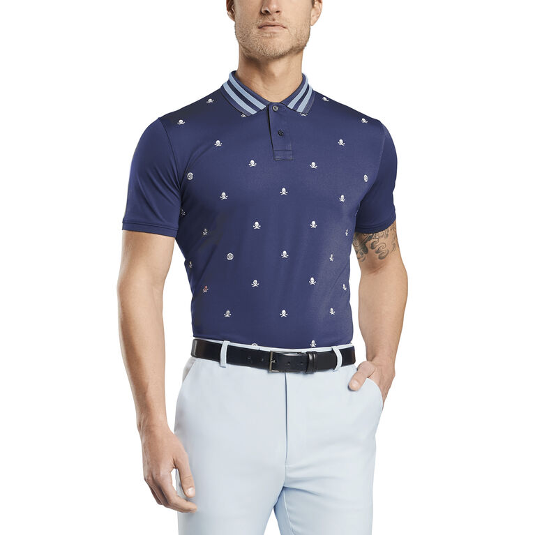 GFORE Skull & T's Embroidered Polo | PGA TOUR Superstore