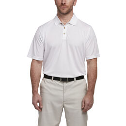 Short Sleeve Grid Polo