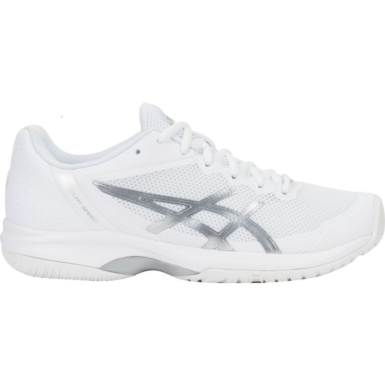 Asics GEL Court Speed Women #39 s Tennis Shoe White/Silver PGA TOUR
