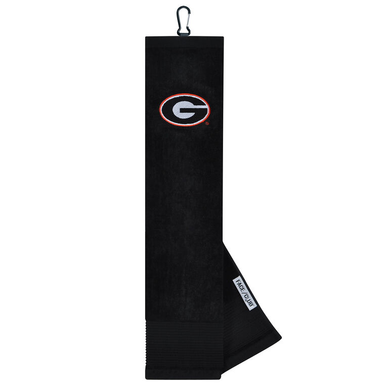 Team Effort Georgia Bulldogs Tri-Fold Towel