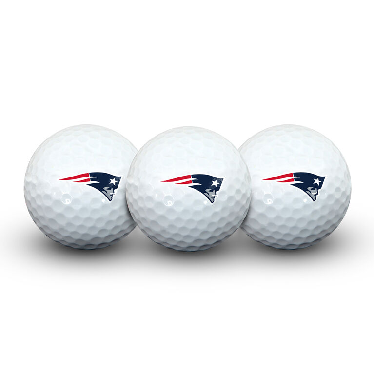 Team Effort New England Patriots Golf Ball 3 Pack