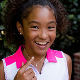 Alternate View 4 of CC Sport Silver Tennis Necklace and Earrings Gift Set for Little Girls &amp; Tweens