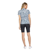 Alternate View 3 of Radiance Cove Collection: Valeska Leo Swirl Short Sleeve Top