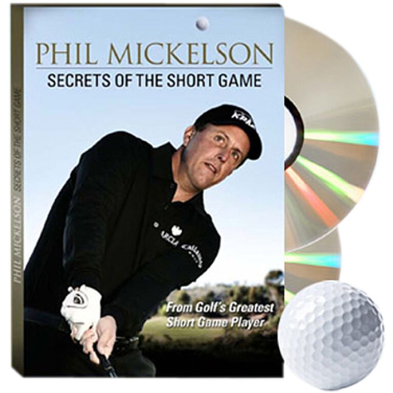 Golf Shop Live Phil Mickelson Secrets of the Short Game 2 DVD/Booklet