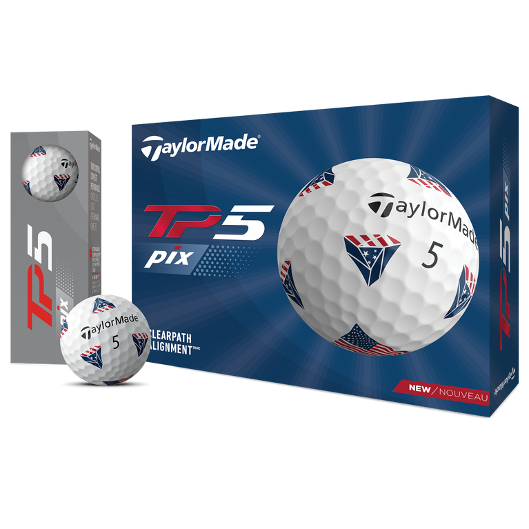 TaylorMade TP5 Pix 2.0 USA Golf Balls | PGA TOUR Superstore