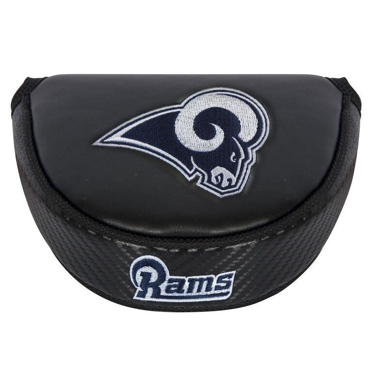 Team Effort Los Angeles Rams Black Mallet Putter Cover PGA TOUR