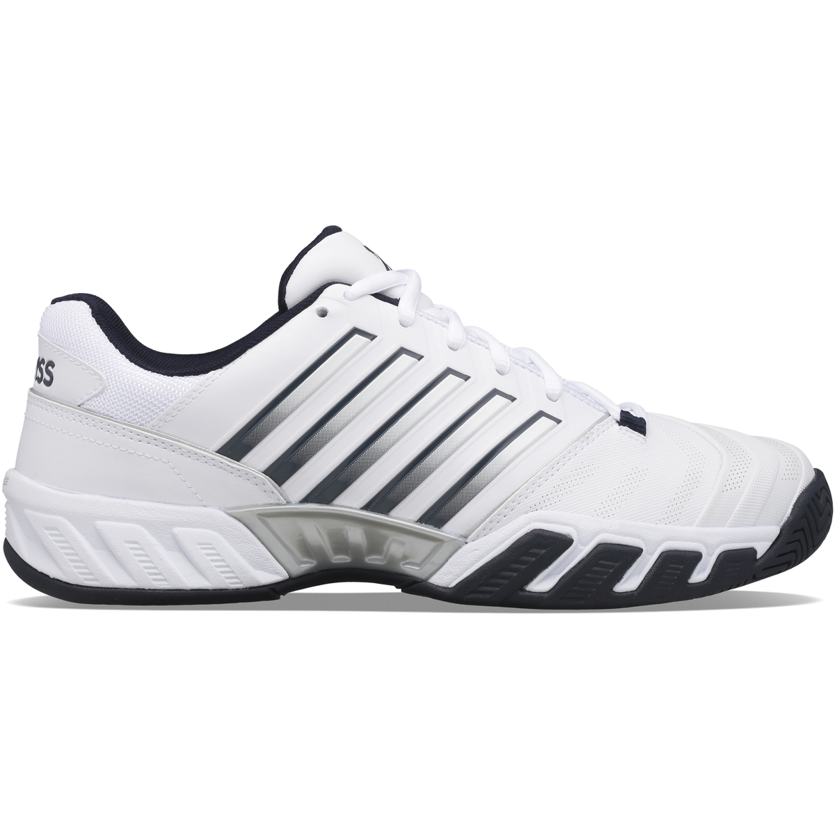 KSwiss Bigshot Light 4 Men's Tennis Shoe White/Navy PGA TOUR