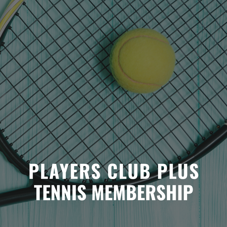 Players Club Tennis Membership Gift Certificate
