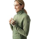 Alternate View 2 of Wild Nature Collection: Karat Melange Fleece Full Zip Jacket