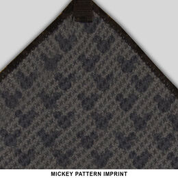 Mickey Mouse/Disney 15&quot; x 15&quot; Grey Microfiber Towel