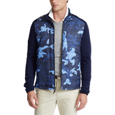 Camo Ripstop-Panel Terry Jacket