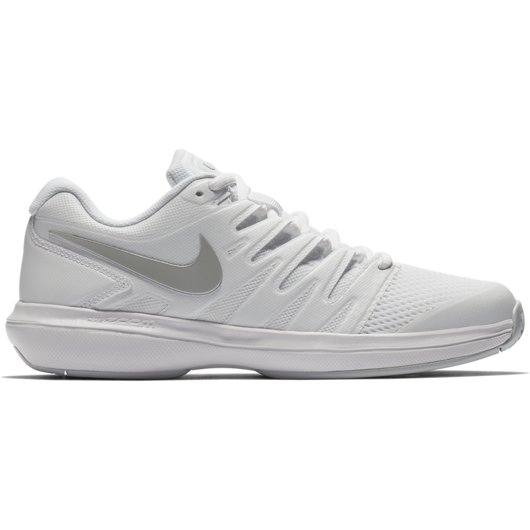 nike silver tennis shoes
