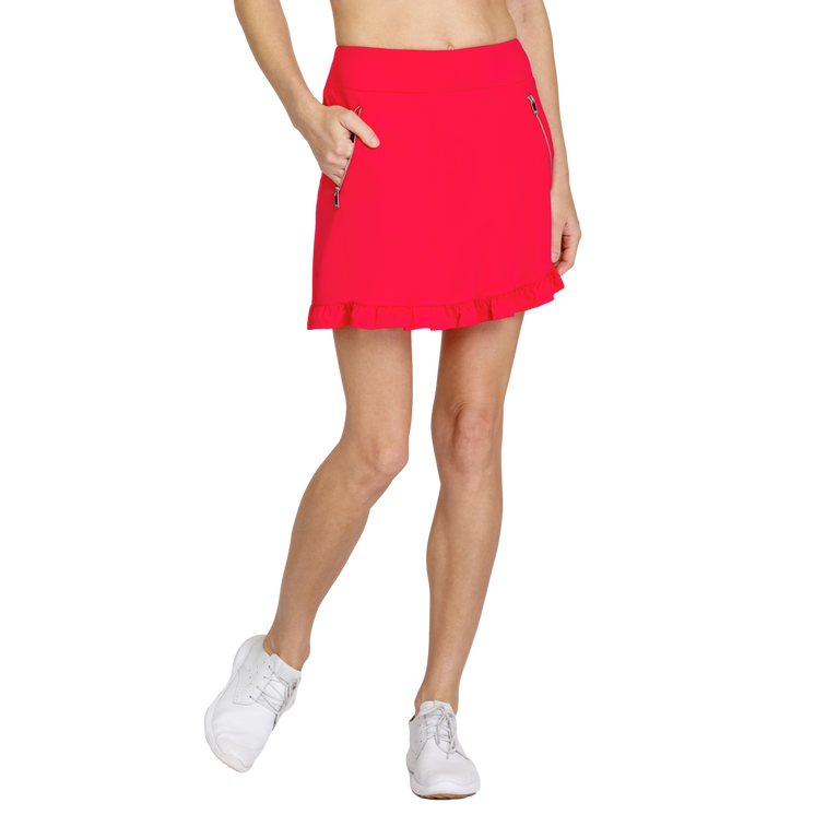 Garden Escape Collection:  Verushka Ruffled 17&quot; Pull-On Skort