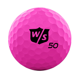 Fifty Elite Pink Golf Balls