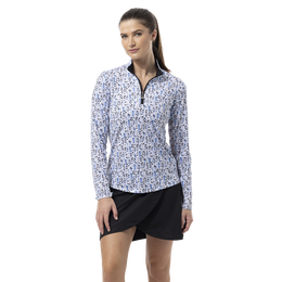 SolCool Tiki Time Quarter Zip Pullover