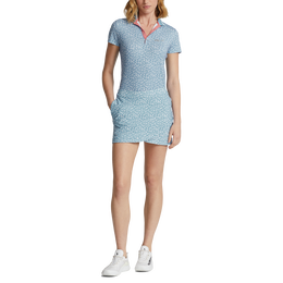 Floral Jersey Short Sleeve Polo Shirt