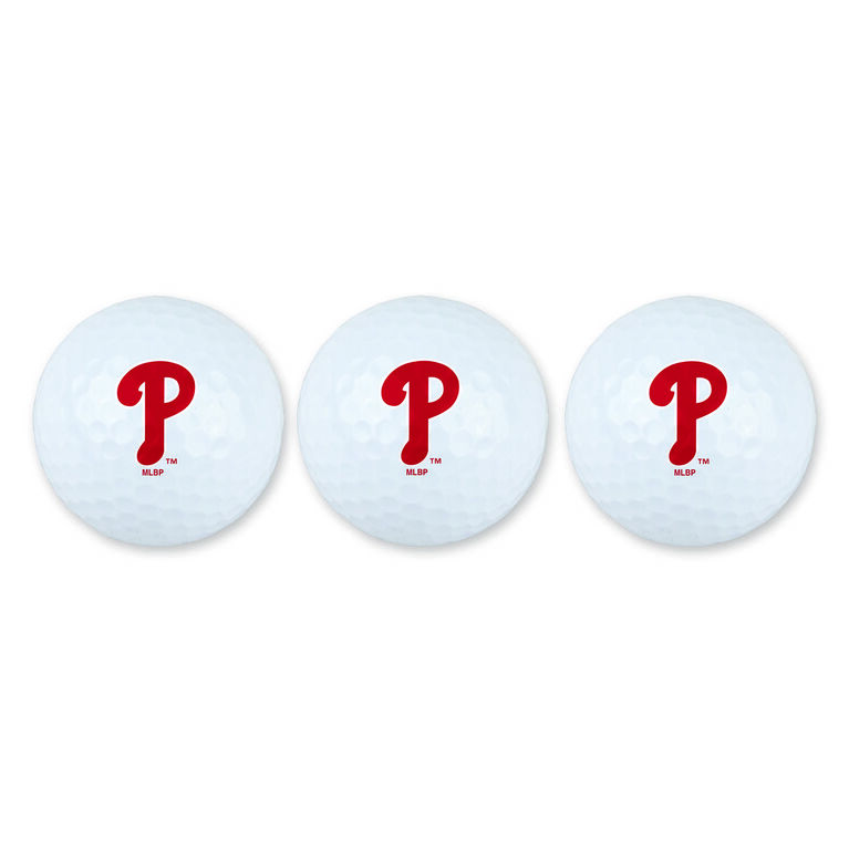 Team Effort Philadelphia Phillies Golf Ball 3 Pack