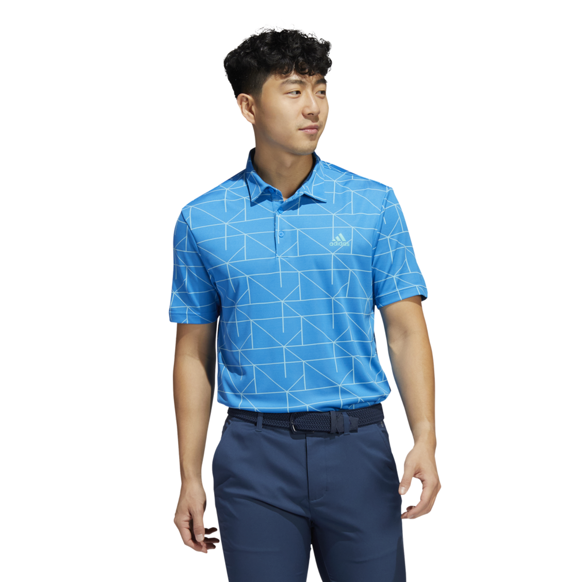 adidas Jacquard Polo Shirt PGA TOUR Superstore