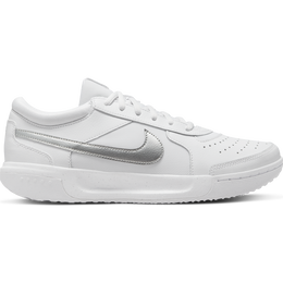 NikeCourt Zoom Lite 3 Women&#39;s Tennis Shoes - White/Silver