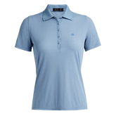 Alternate View 4 of Contrast Tech Nylon Short Sleeve Polo Shirt